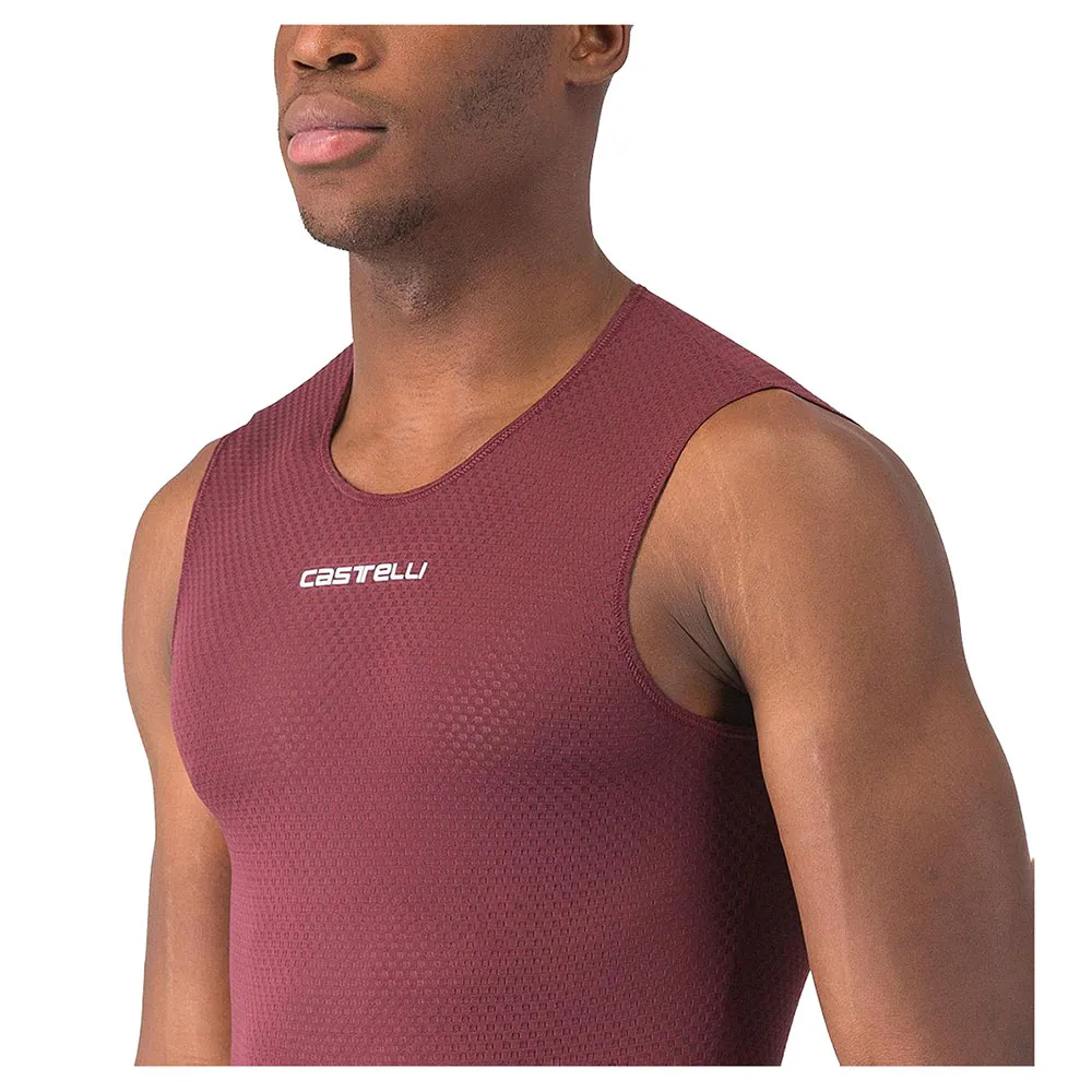 Купить Castelli 4523023625-M базовый слой без рукавов Pro Mesh 2.0 Фиолетовый Dark Bordeaux M 7ft.ru в интернет магазине Семь Футов