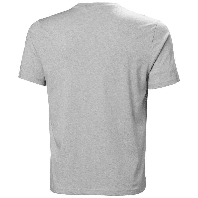 Купить Helly hansen 30396_949-S Футболка с коротким рукавом Logo 2.0 Grey Melange S 7ft.ru в интернет магазине Семь Футов