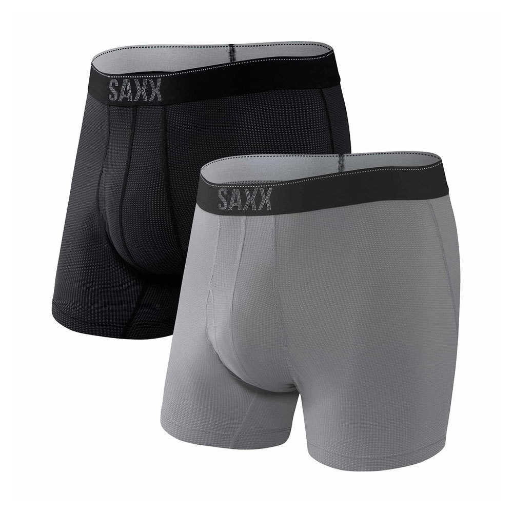 Купить SAXX Underwear SXPP2Q.BD2.S багажник Quest Fly 2 Единицы Черный Black / Dark Charcoal II S 7ft.ru в интернет магазине Семь Футов