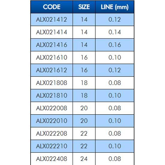 Купить Colmic ALX022210 крючок с бородкой N1000 0.100 mm 70 cm Nickel 22 7ft.ru в интернет магазине Семь Футов