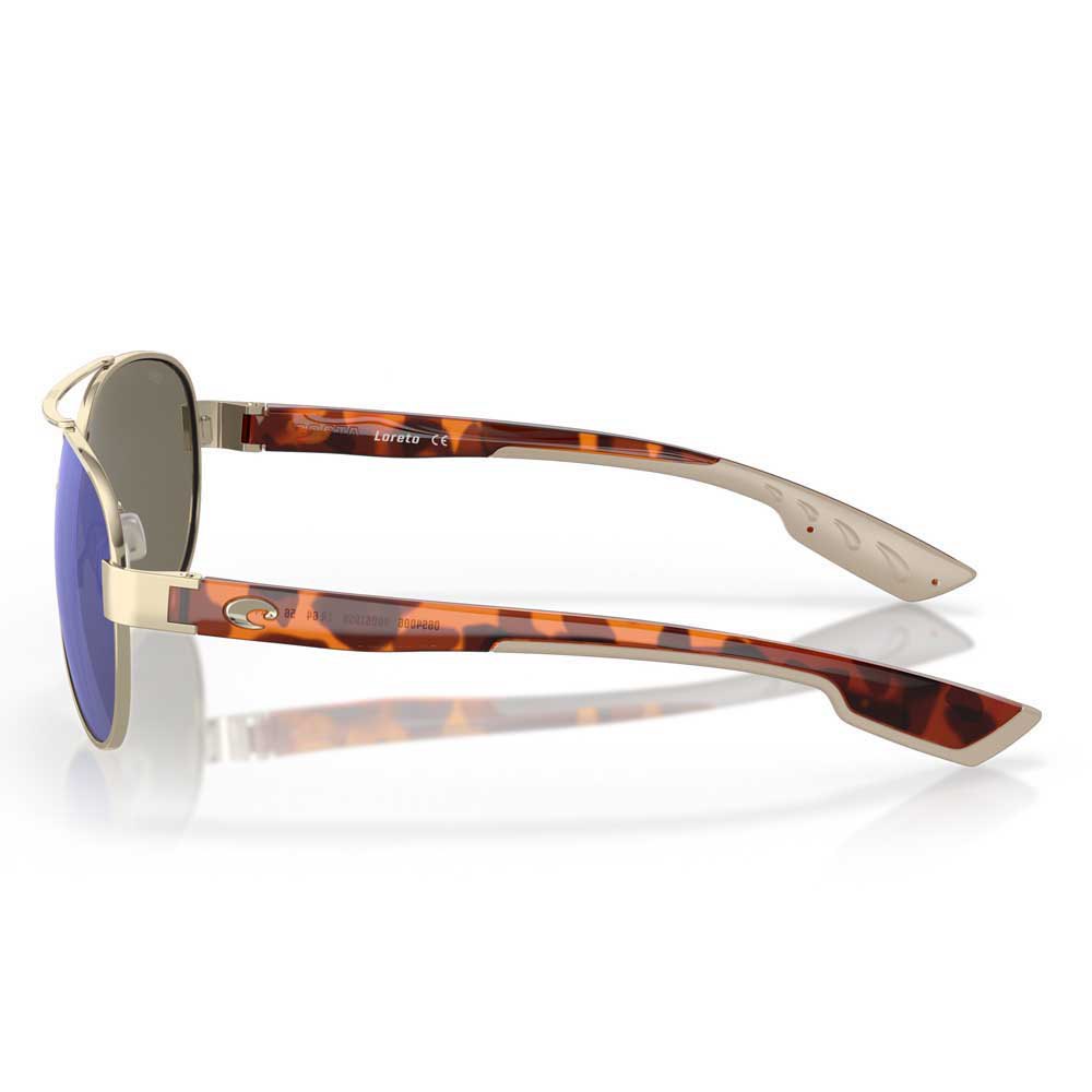 Купить Costa 06S4006-40061956 Зеркальные поляризованные солнцезащитные очки Loreto Rose Gold Blue Mirror 580G/CAT3 7ft.ru в интернет магазине Семь Футов