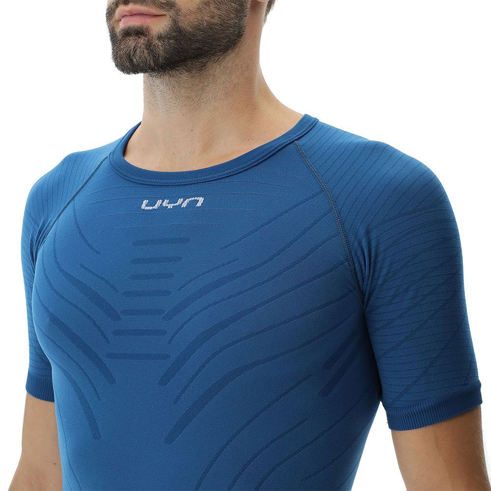 Купить UYN U100166-K662-L/XL Базовый слой с коротким рукавом Motyon 2.0 Голубой Blue Poseidon L / XL 7ft.ru в интернет магазине Семь Футов