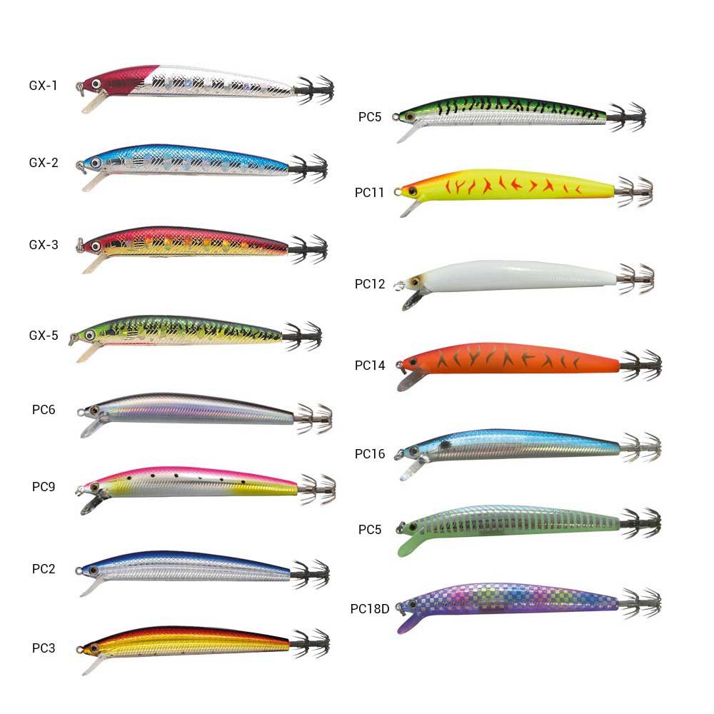 Купить Maria CSM130PC1 Squid Minnow Кальмар 130 mm Серебристый PC1 7ft.ru в интернет магазине Семь Футов