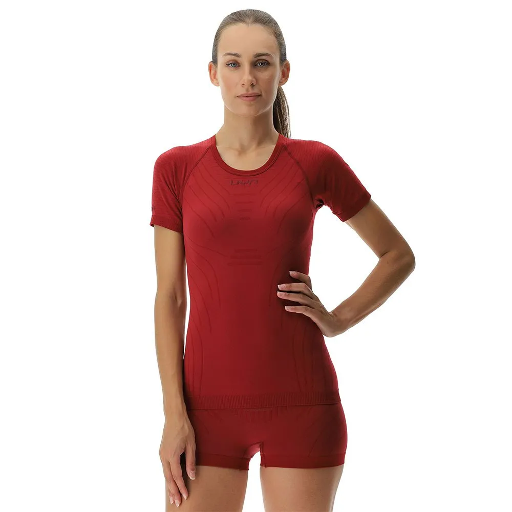 Купить UYN u100169-r627-l/xl Базовый слой с коротким рукавом Motyon 2.0 Sofisticated Red 30x25x2 L / XL 7ft.ru в интернет магазине Семь Футов