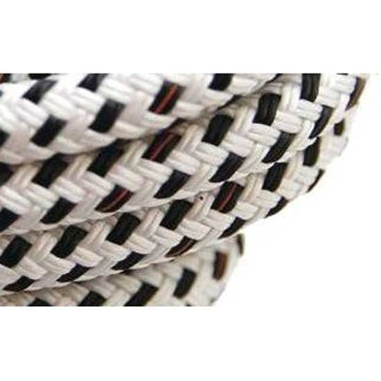 Купить Gleistein ropes CR250008 Bavaria 100 m Веревка Серебристый White / Black 8 mm 7ft.ru в интернет магазине Семь Футов