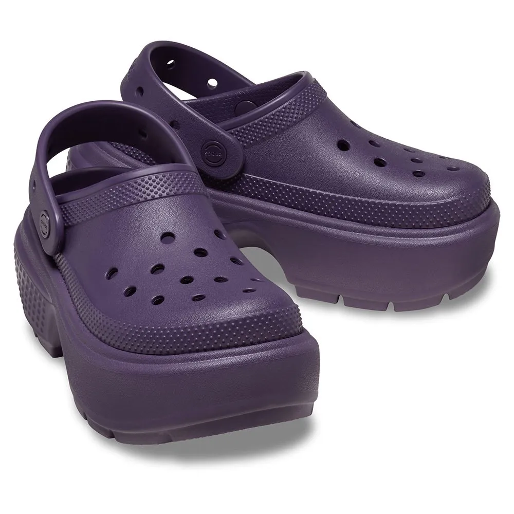 Купить Crocs 209347-5as-m9/w11 Деревянные башмаки Stomp Dark Iris 35x25x15 EU 42 7ft.ru в интернет магазине Семь Футов