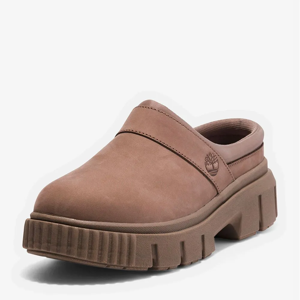 Купить Timberland tb0a64a4en51w-070 Деревянные башмаки Greyfield Taupe Nubuck 35x25x15 EU 38 7ft.ru в интернет магазине Семь Футов
