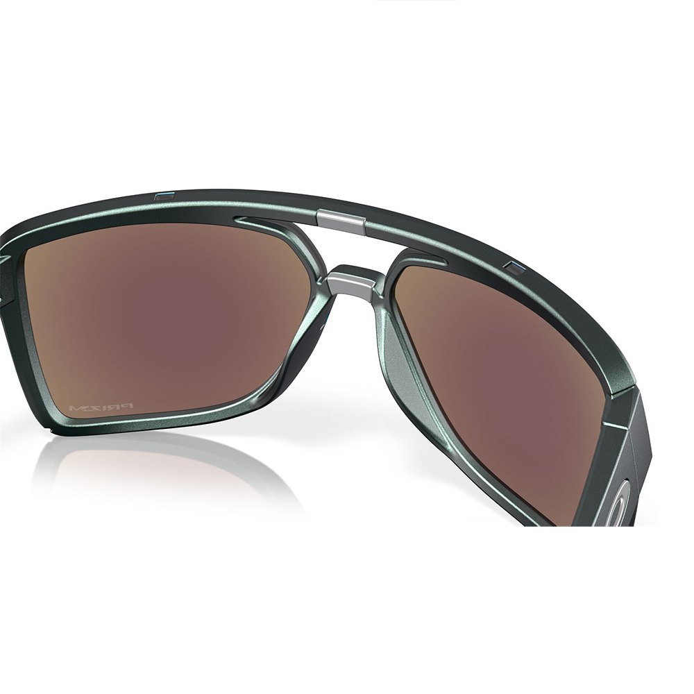 Купить Oakley OO9147-1363 Солнцезащитные очки Castel  Matte Silver / Blue Colorshift Prizm Sapphire/CAT3 7ft.ru в интернет магазине Семь Футов