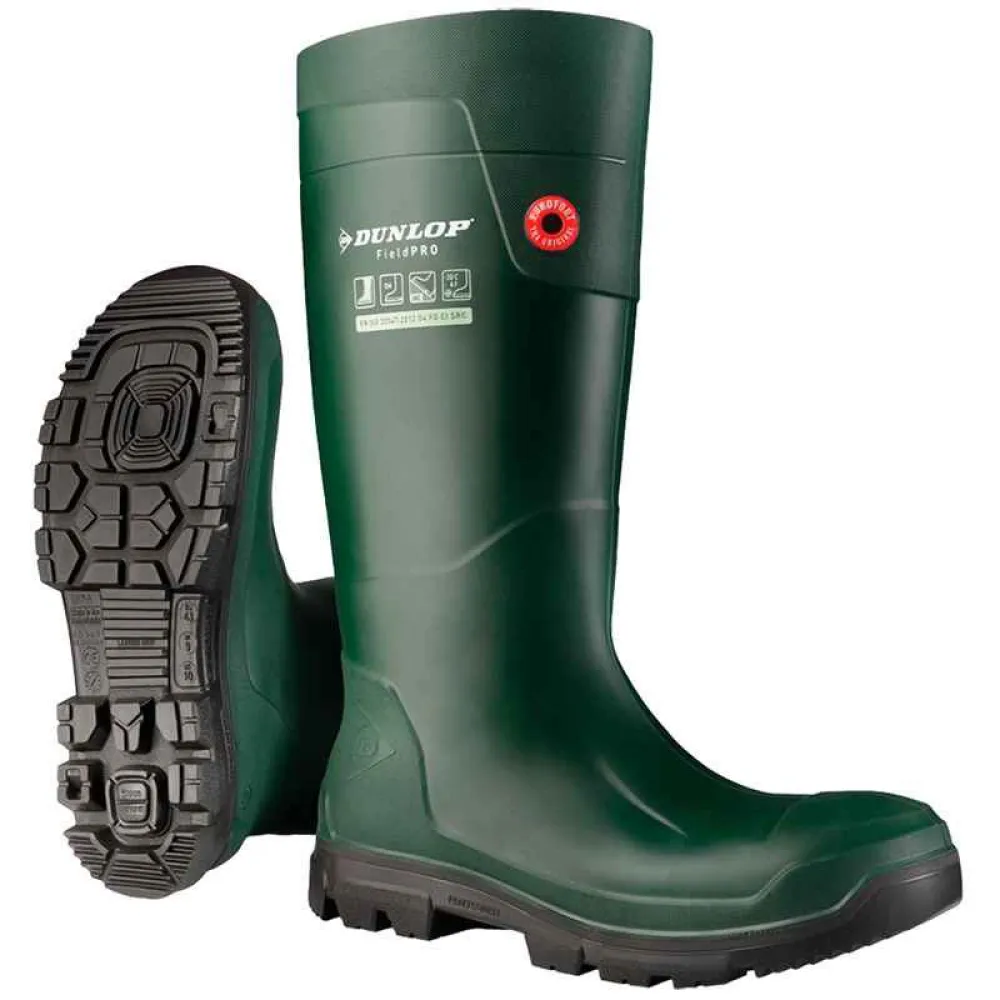 Купить Dunlop footwear dl-054 Резиновые сапоги Purofort Fieldpro Green 40x35x15 EU 36 7ft.ru в интернет магазине Семь Футов