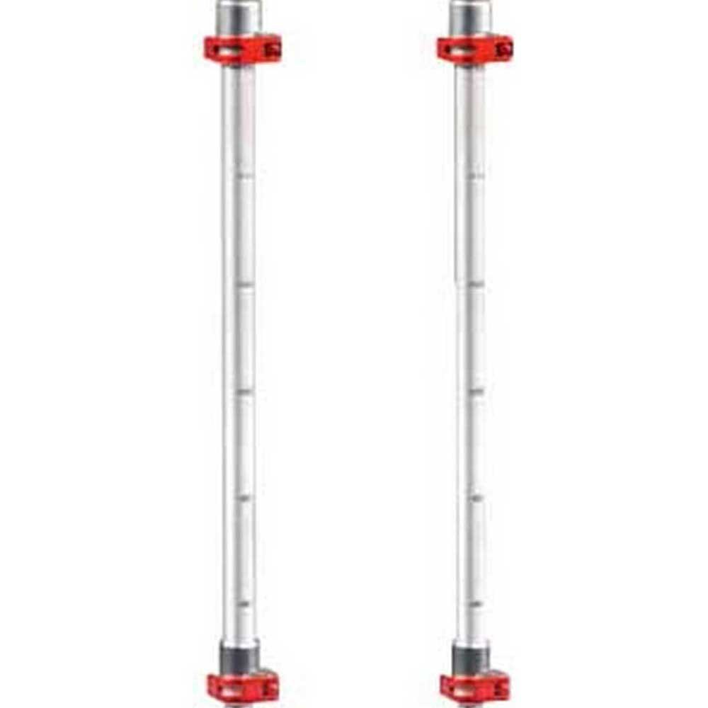 Купить Komperdell 1742315-10 Explorer Compact Powerlock Поляки Серый Grey/Red 90-120 cm 7ft.ru в интернет магазине Семь Футов