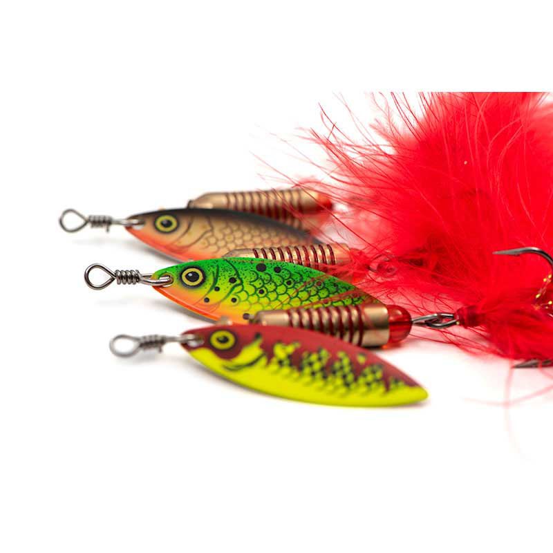 Купить Fox rage NSA053 Spinner UV Ложка 11g  Hot Perch 7ft.ru в интернет магазине Семь Футов