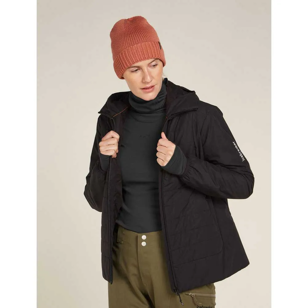 Купить Icebreaker 0a5755001m Базовый слой с длинным рукавом 300 MerinoFine Polar Roll Neck Black 30x25x2 7ft.ru в интернет магазине Семь Футов