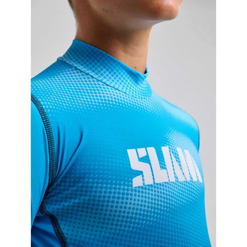 Купить Slam a319002s00-w74-152 Rash guard с длинным рукавом Foil Greek Blue 30x25x2 12 Years 7ft.ru в интернет магазине Семь Футов
