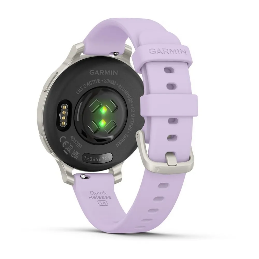 Купить Garmin 010-02891-01 Часы Lily® 2 Active Фиолетовый  Silver / Purple 7ft.ru в интернет магазине Семь Футов