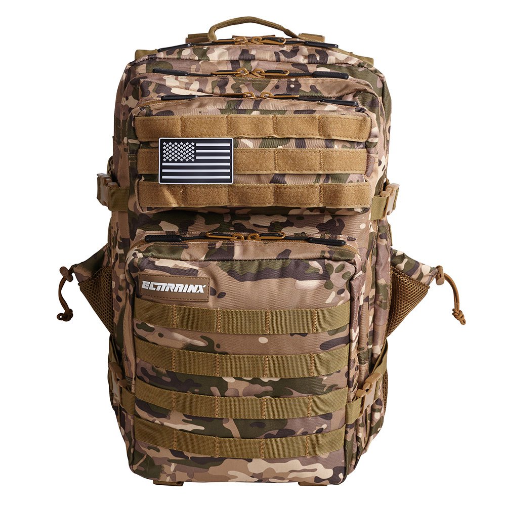 Купить Elitex training X001NNL73Z V1 45L Тактический рюкзак Зеленый Camouflage 7ft.ru в интернет магазине Семь Футов