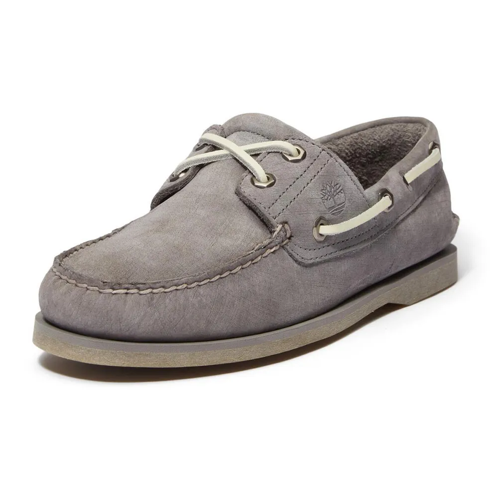 Купить Timberland tb0a4187el81w-100 Палубные туфли Classic Wide Medium Grey Nubuck 35x25x15 EU 44 7ft.ru в интернет магазине Семь Футов