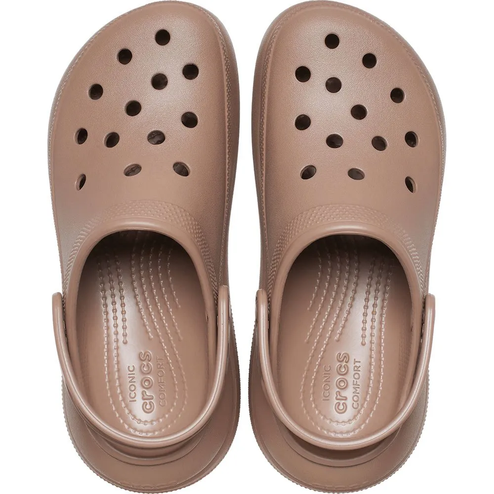 Купить Crocs 207521-2q9-m6/w8 Деревянные башмаки Classic Crush Latte 35x25x15 EU 38 7ft.ru в интернет магазине Семь Футов