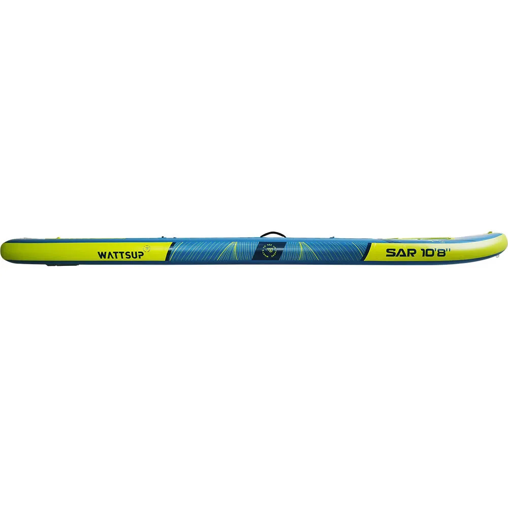 Купить Wattsup pb-wsar108 Надувной комплект для падлбординга SAR 10.8 Blue / Yellow 100x46x46 325 cm/84 cm 7ft.ru в интернет магазине Семь Футов