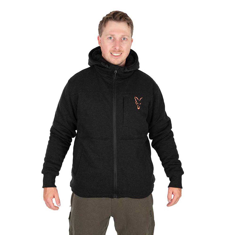 Купить Fox international CCL277 Толстовка на молнии Collection Sherpa Черный Black / Orange XL 7ft.ru в интернет магазине Семь Футов