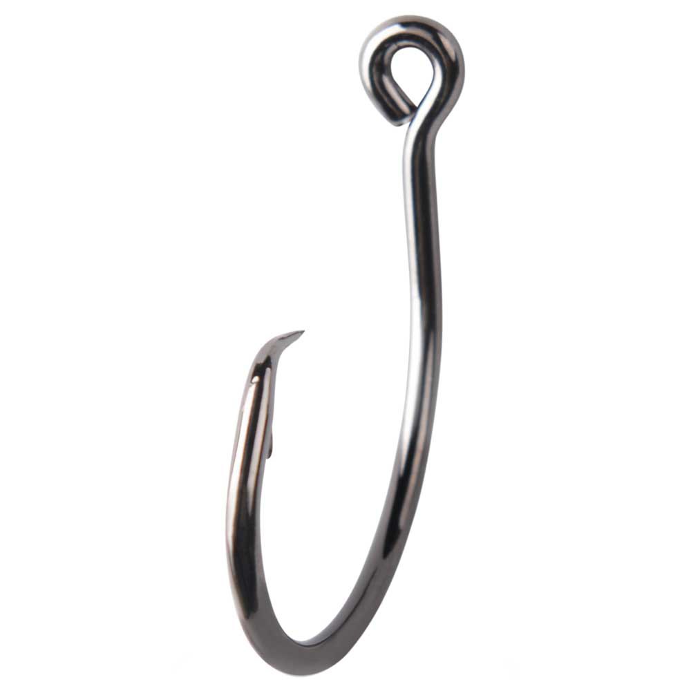 Купить Mustad 39948NP-BN-8/0-U03 Demon Wide Gap Circle Крючки С Одним Глазком Серебристый Black Nickel 8/0 7ft.ru в интернет магазине Семь Футов