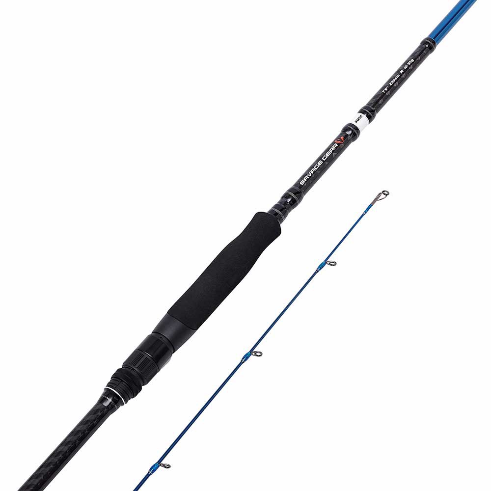 Купить Savage gear 74887 SGS2 Topwater Спиннинговая Удочка  Black / Blue 2.30 m 7ft.ru в интернет магазине Семь Футов