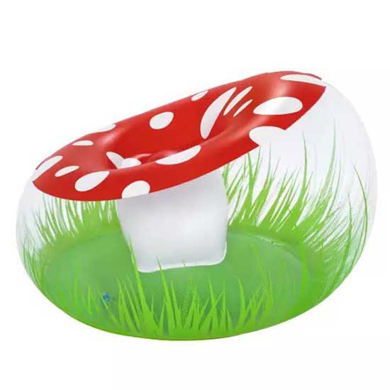 Купить Bestway 75123 младший воздушный стул Mighty Mushroom 112x112x66 cm Красный Multicolour 112x112x66 cm 7ft.ru в интернет магазине Семь Футов