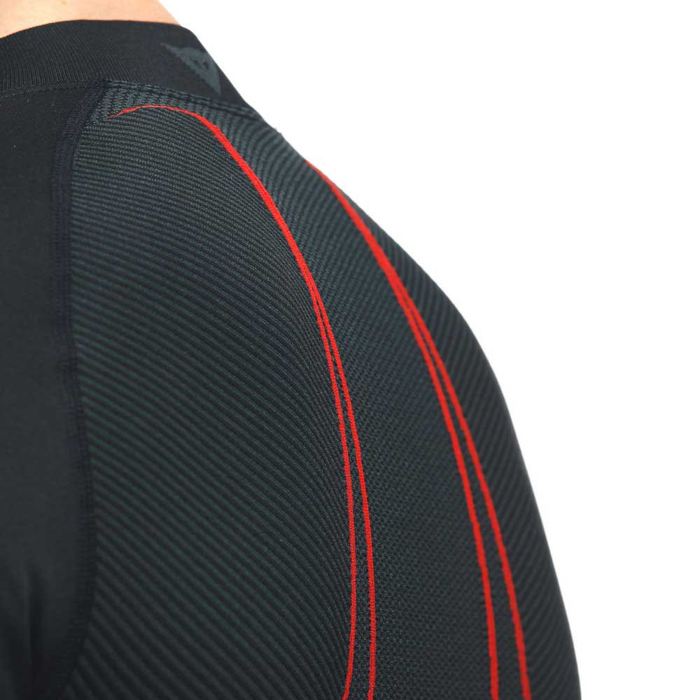 Купить Dainese 201916015-606-L Компрессионная футболка с длинным рукавом No Wind Thermo Черный Black / Red L 7ft.ru в интернет магазине Семь Футов