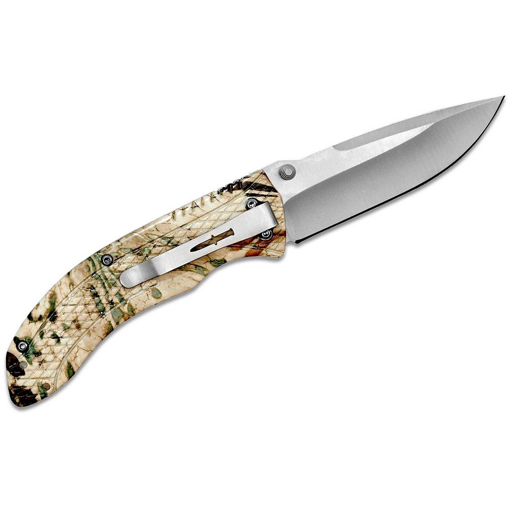 Купить Camillus 89521830 Gise Нож Золотистый  Camo Brown 18.4 cm 7ft.ru в интернет магазине Семь Футов