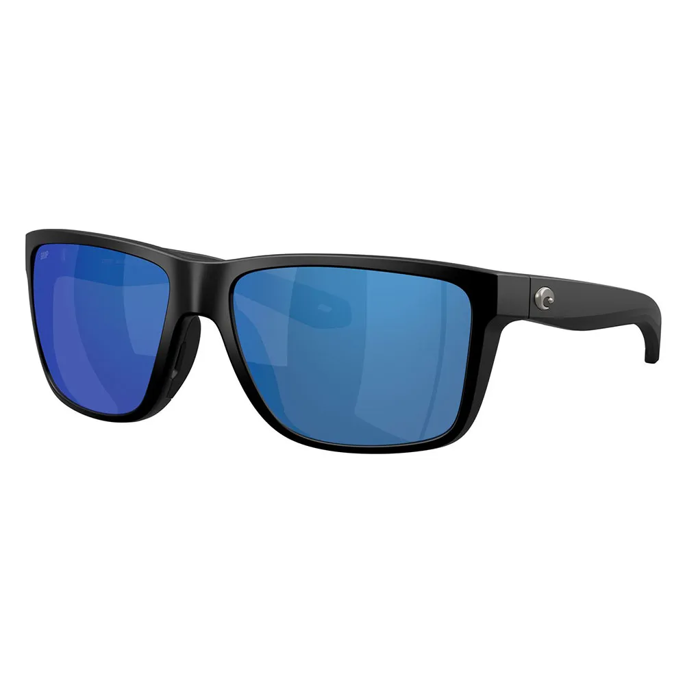 Купить Costa 06S9120-91200658 поляризованные солнцезащитные очки Broadbill ii Matte Black 01 Blue Mirror 580P/CAT3 7ft.ru в интернет магазине Семь Футов