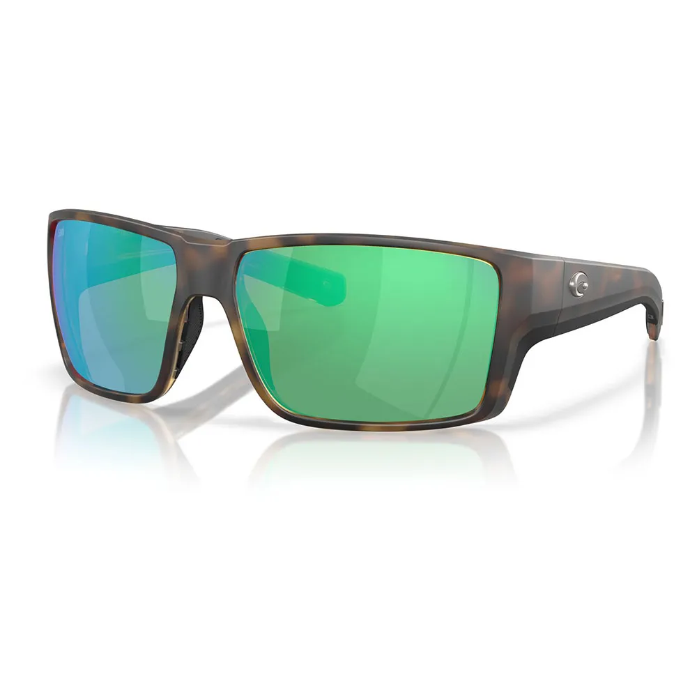 Купить Costa 06S9080-90801563 поляризованные солнцезащитные очки Reefton pro Matte Tortoise Green Mirror 580G/CAT3 7ft.ru в интернет магазине Семь Футов