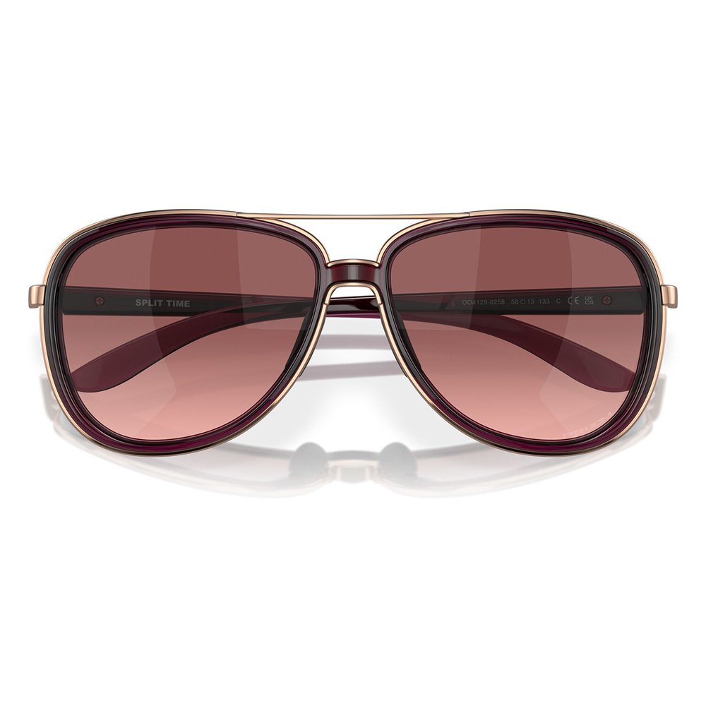 Купить Oakley OO4129-0258 Split Time Поляризованные Очки Crystal Raspberry G40 Black Gradient/CAT 2 7ft.ru в интернет магазине Семь Футов