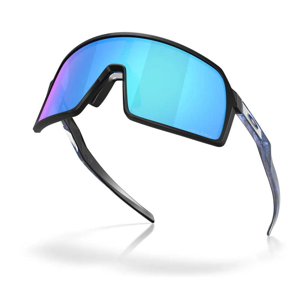 Купить Oakley OO9462-1428-0 Солнцезащитные очки Sutro s Бесцветный Matte Black Prizm Sapphire/CAT3 7ft.ru в интернет магазине Семь Футов