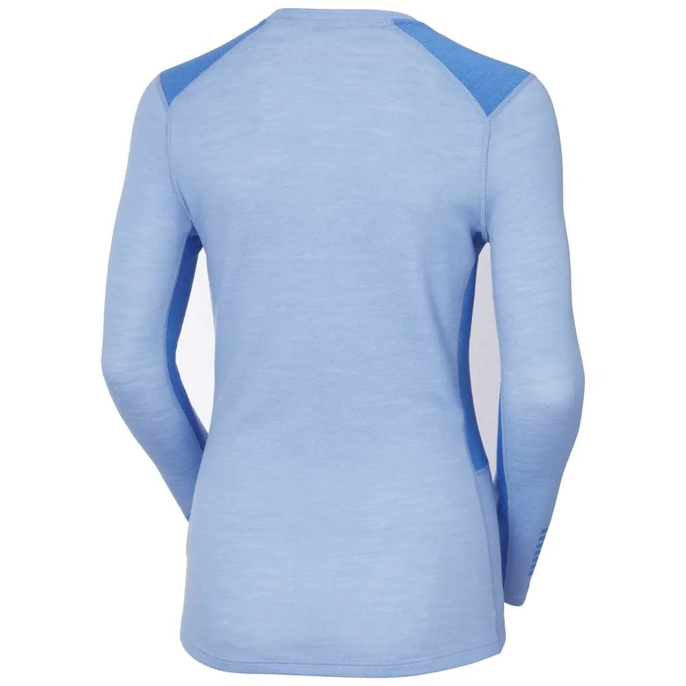 Купить Helly hansen 49378_627-xl Базовый слой с длинным рукавом Lifa Merino Midweight Crew Bright Blue 22x13x5 7ft.ru в интернет магазине Семь Футов