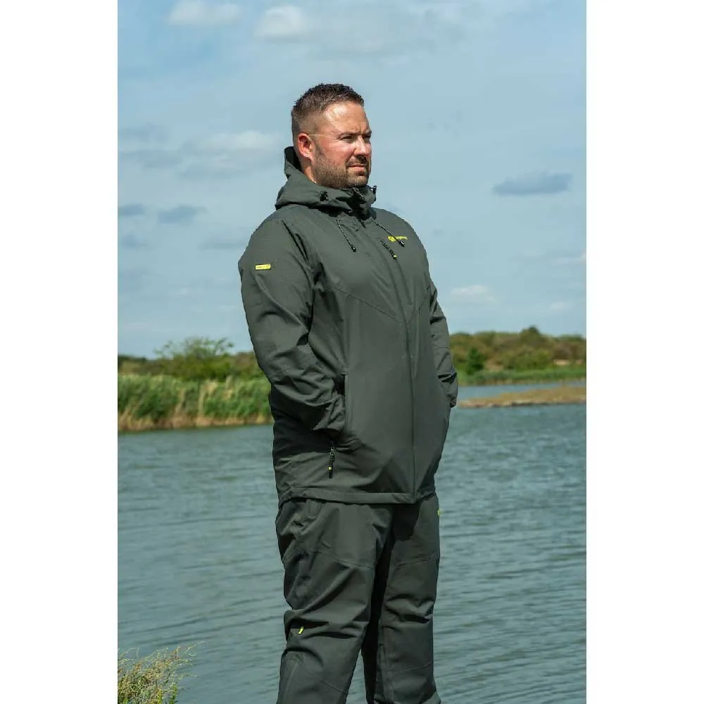Купить Ridgemonkey RMC-TPWSC-GM Куртка APEarel ThermaPro Waterproof Shell Green M 7ft.ru в интернет магазине Семь Футов