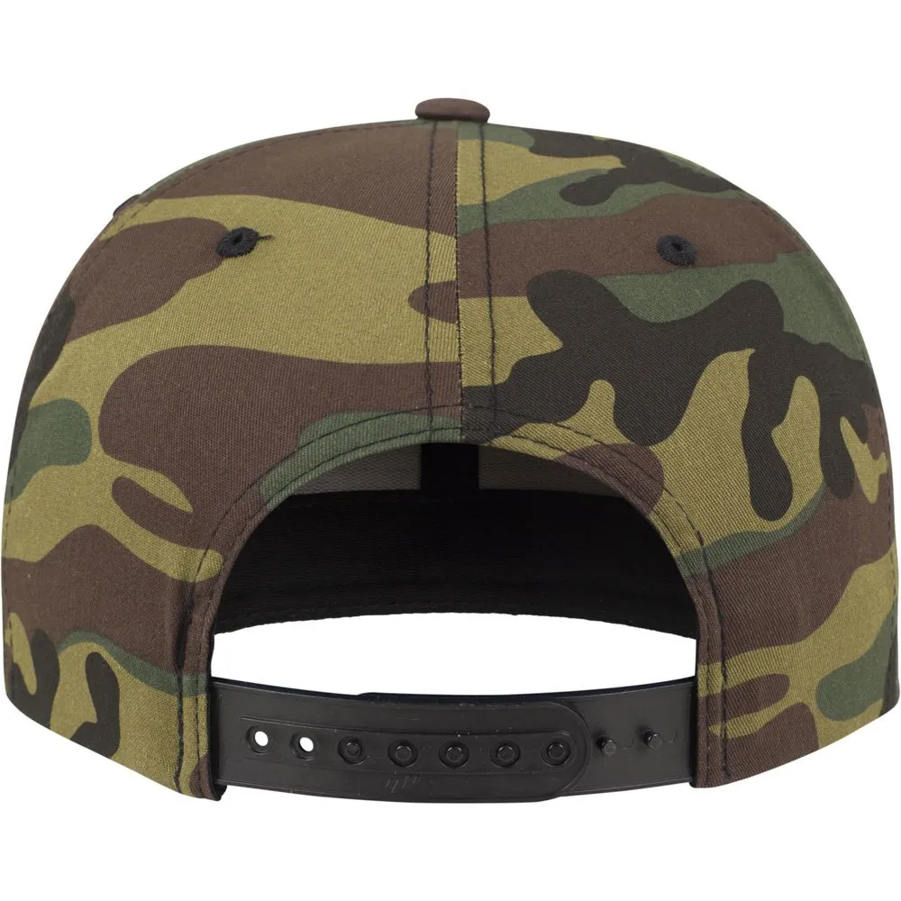 Купить Brandit 7047-10-OS Кепка Camo Classic Snapback Зеленый  Woodland 7ft.ru в интернет магазине Семь Футов