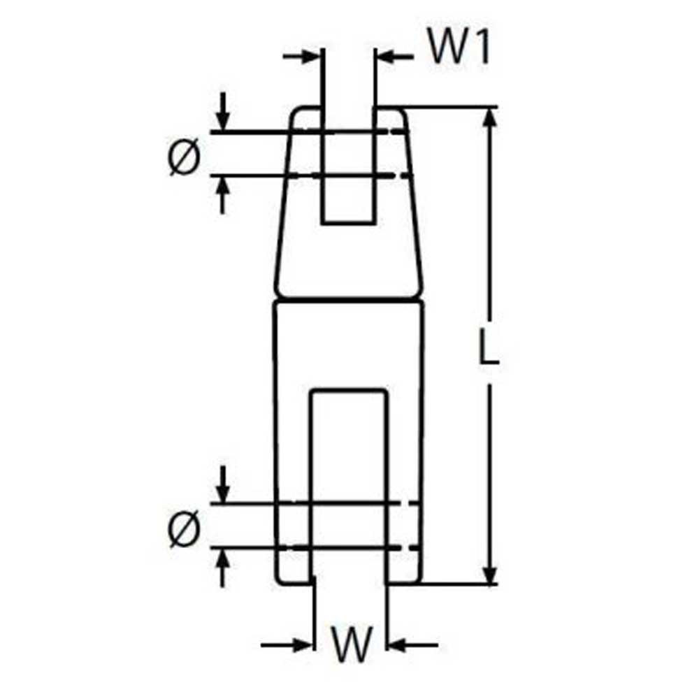 Купить Euromarine ATTA06084 A4 Якорное звено цепи Серебристый Grey 6-8 mm 7ft.ru в интернет магазине Семь Футов