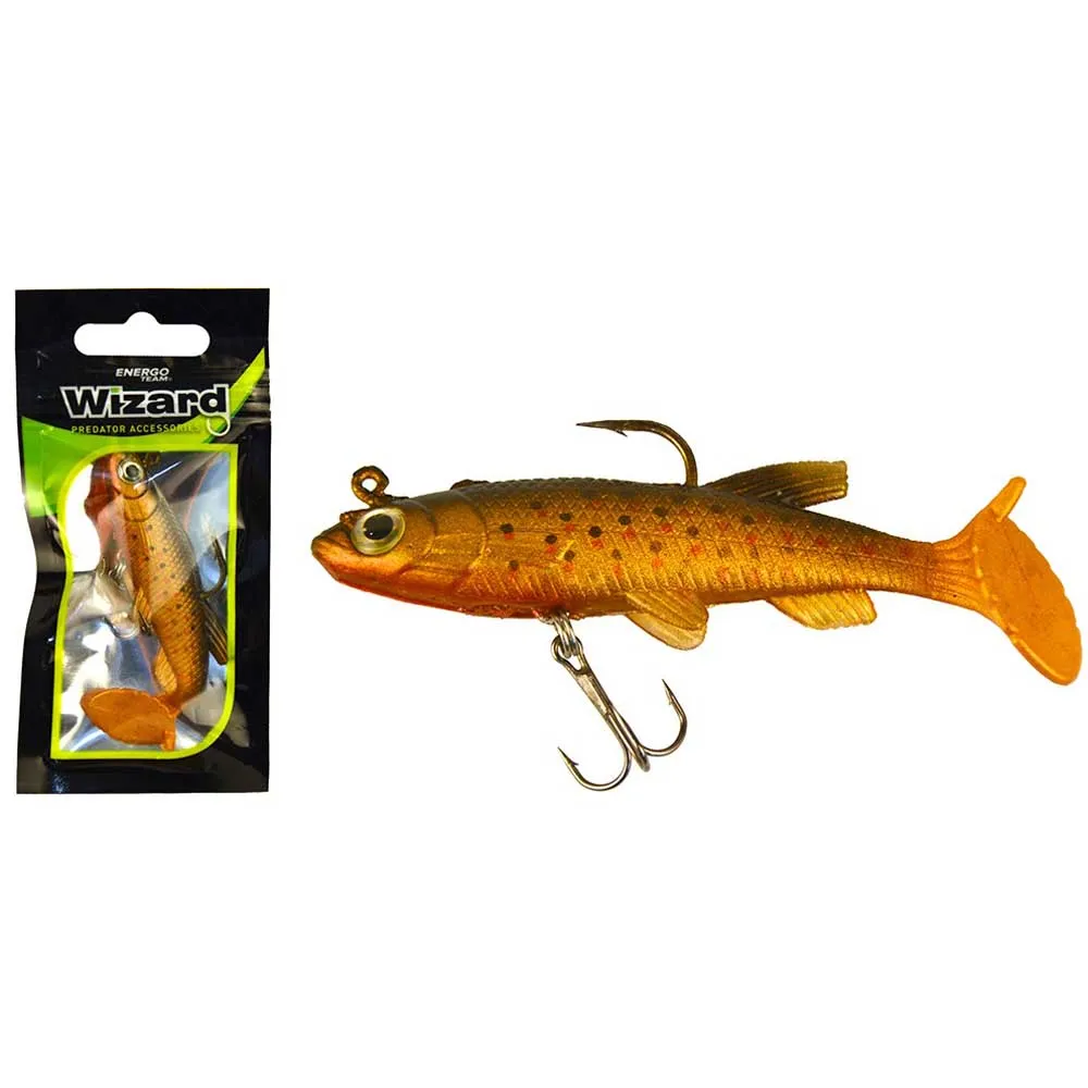 Купить Wizard 86922-390 Swimbait Paddle Shad 76 mm  Goldentrout 7ft.ru в интернет магазине Семь Футов