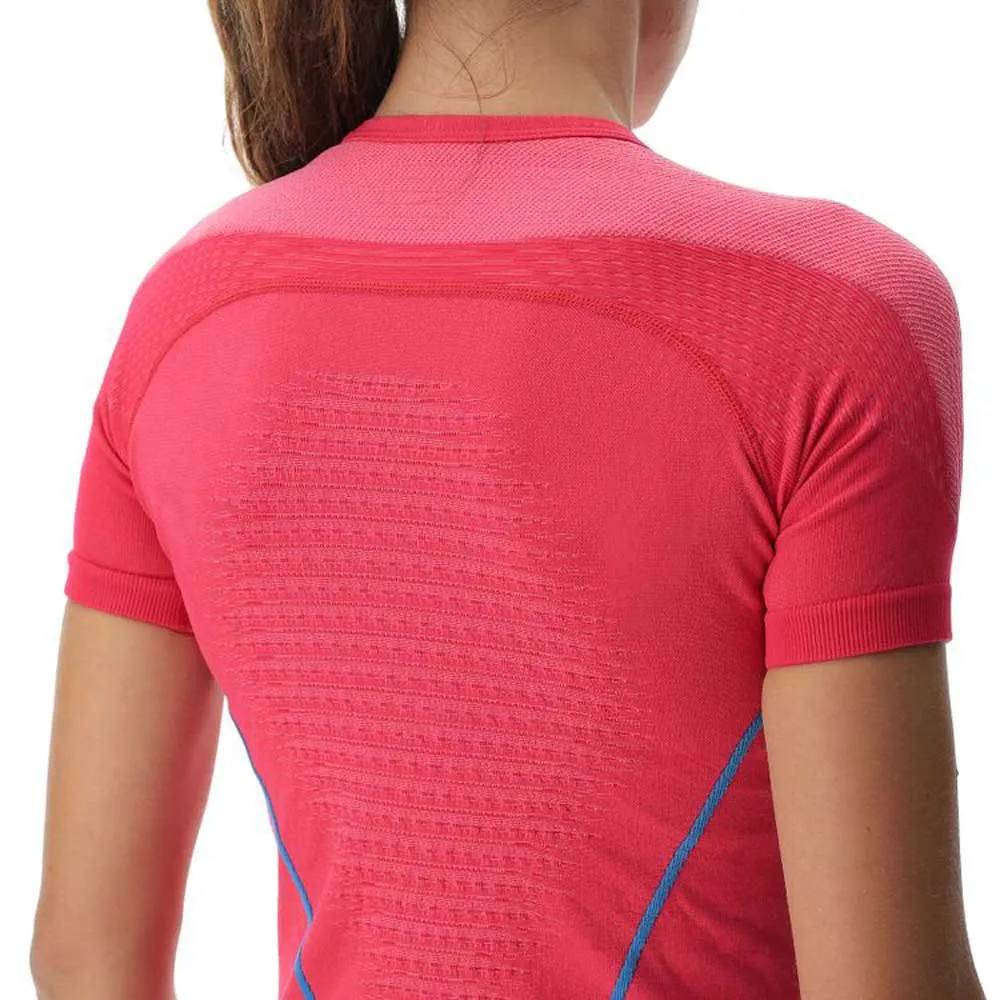 Купить UYN u100044-r614-l/xl Базовый слой с коротким рукавом Evolutyon Strawberry / Pink / Turquoise 13x24x8 L-XL 7ft.ru в интернет магазине Семь Футов