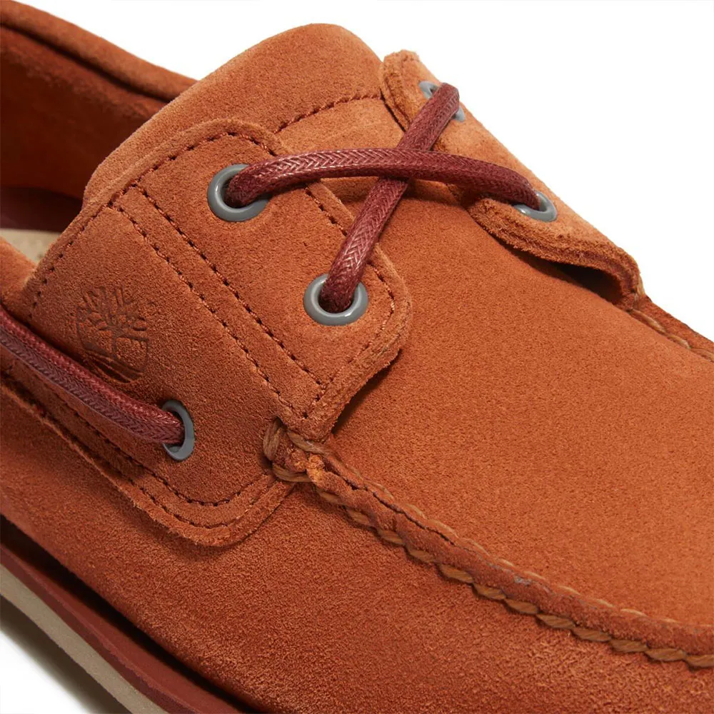 Купить Timberland tb0a4187eiz1w-085 Палубные туфли Classic Wide Rust Suede 35x25x15 EU 42 7ft.ru в интернет магазине Семь Футов