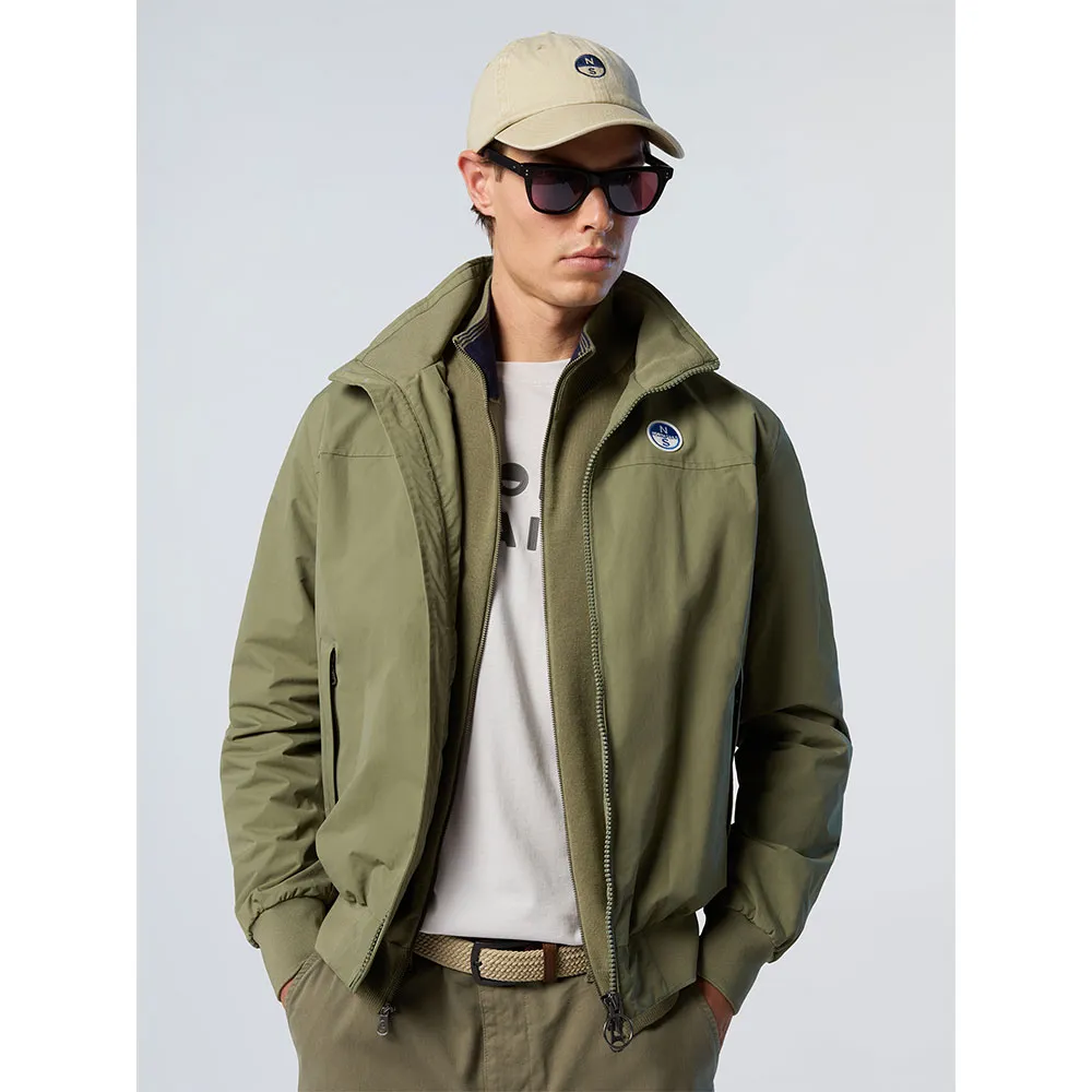 Купить North sails 603271-0421-XXL Куртка Original Sailor Зеленый  Deep Green 2XL 7ft.ru в интернет магазине Семь Футов