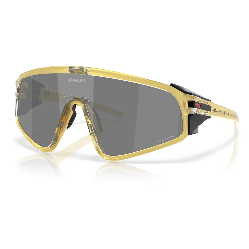 Купить Oakley OO9404-1435-35 Солнцезащитные очки Latch panel Золотистый Pm Gold Glass Prizm Black/CAT3 7ft.ru в интернет магазине Семь Футов