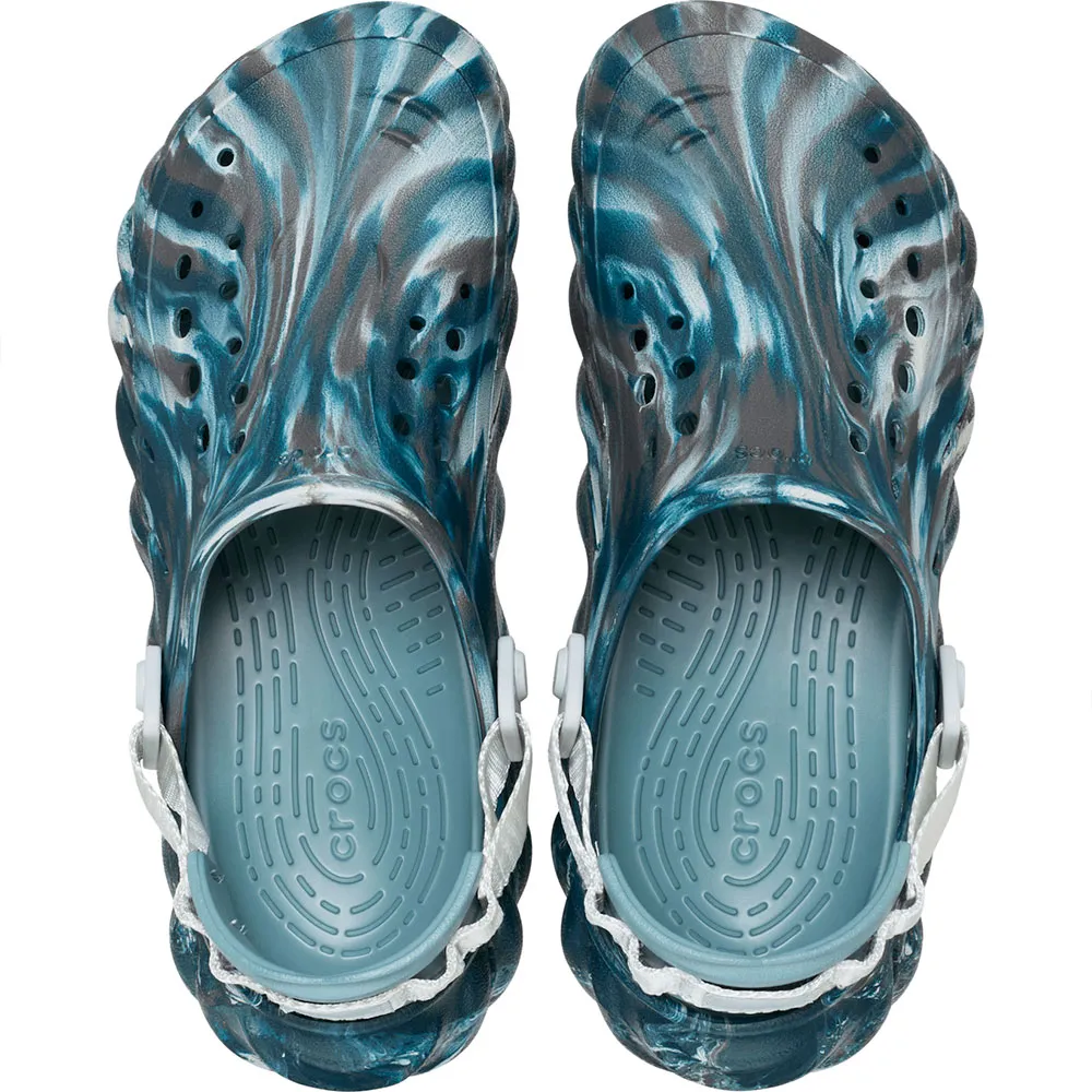 Купить Crocs 208454-0le-m7/w9 Деревянные башмаки Echo Marbled Black Sand / Multi 35x25x15 EU 39 7ft.ru в интернет магазине Семь Футов