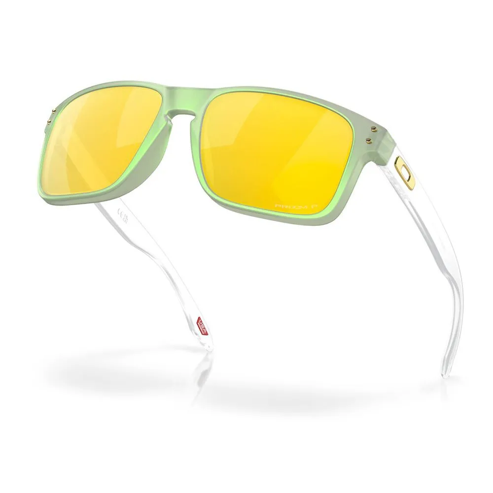 Купить Oakley OO9102-Y055 поляризованные солнцезащитные очки Holbrook Золотистый Dark Jade Opaline Prizm 24K Polarized/CAT3 7ft.ru в интернет магазине Семь Футов