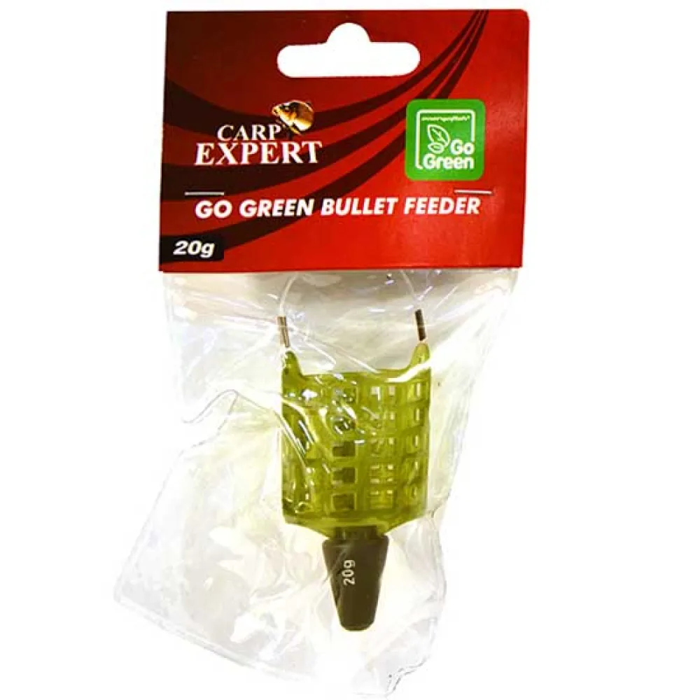 Купить Carp expert 58411-040 метод фидер Go Green Bullet  Green 40 g 7ft.ru в интернет магазине Семь Футов