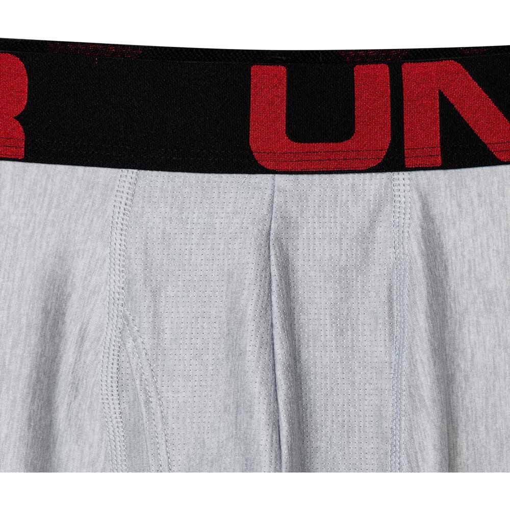 Купить Under armour 1363618-011-SM Боксёр Tech 3´´ Boxerjock 2 Единицы Серый Mod Gray Light Heather / Jet Gray Light Heather S 7ft.ru в интернет магазине Семь Футов