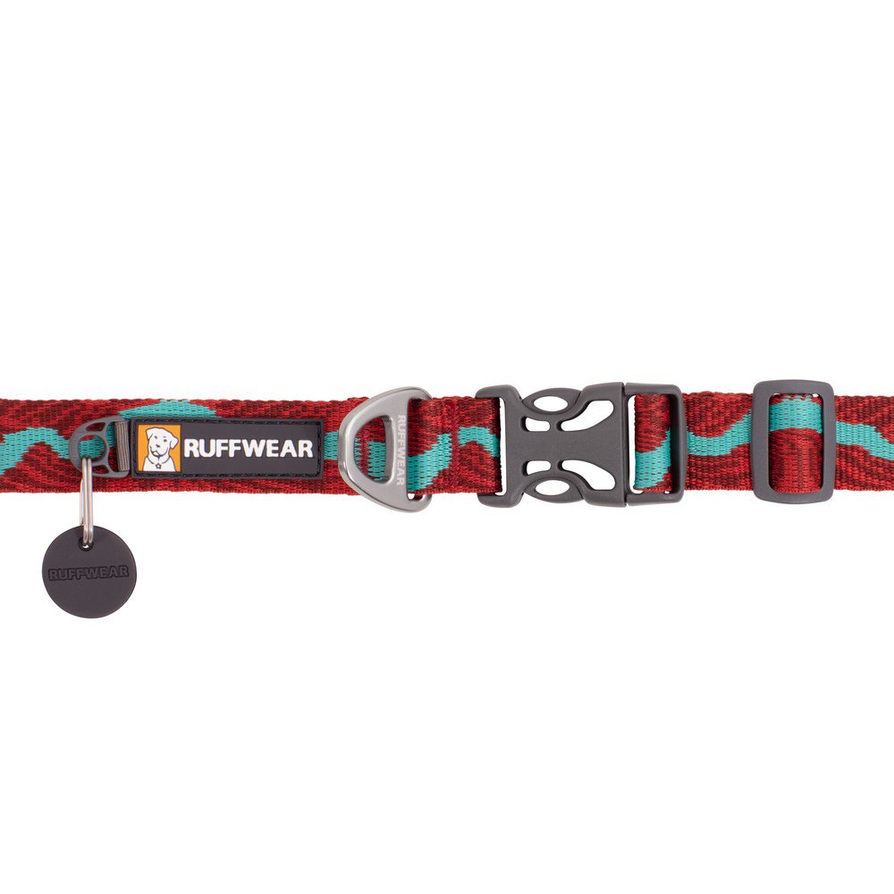 Купить Ruffwear 25204-9121114 Flat Out Собачий ошейник Красный Colorado River 28-36 cm 7ft.ru в интернет магазине Семь Футов