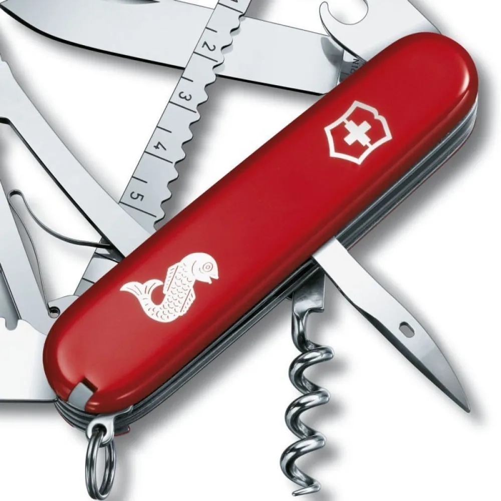 Купить Victorinox 1.3653.72 мультитул Angler Красный  Red 7ft.ru в интернет магазине Семь Футов