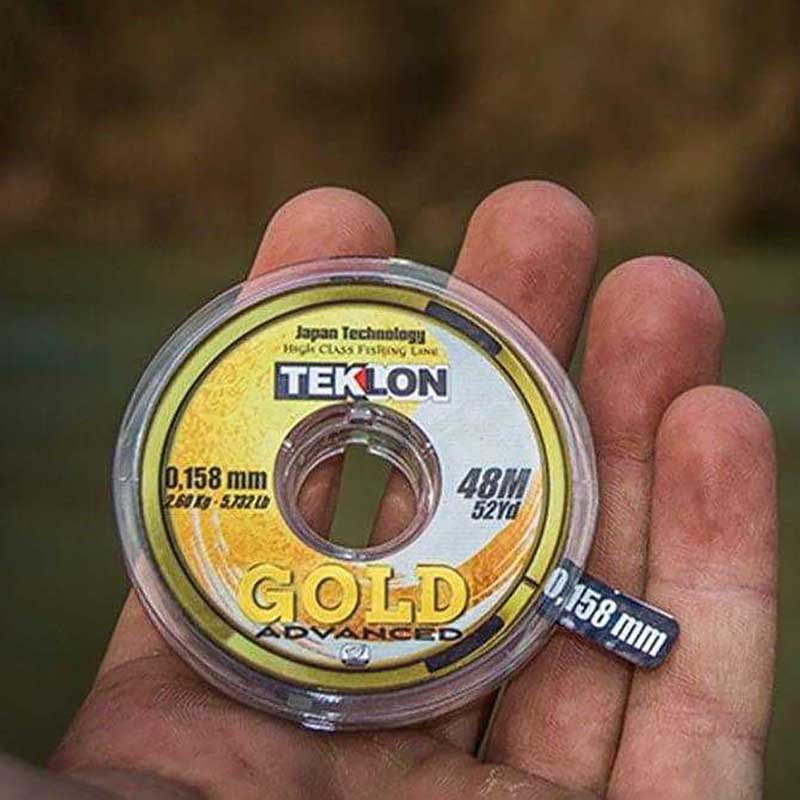 Купить Teklon 2021010481489-UNIT Gold Advanced 48 m Монофиламент  Transparent 0.142 mm 7ft.ru в интернет магазине Семь Футов
