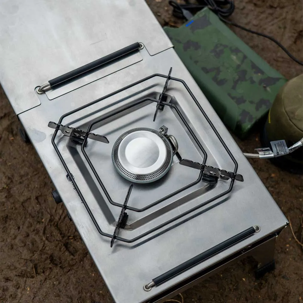 Купить Ridgemonkey RM787 Газовая кемпинговая кухня Cookstation Голубой Black 7ft.ru в интернет магазине Семь Футов