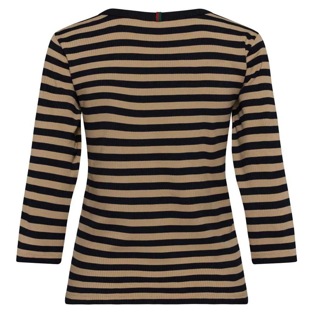 Купить Redgreen 172012401-124-xxl Футболка с длинным рукавом Christelle Mid Sand Stripe 30x25x2 2XL 7ft.ru в интернет магазине Семь Футов